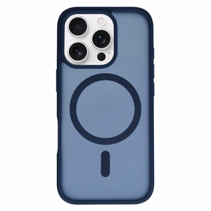Tel Protect Aura Matte Magsafe dėklas Iphone 16 Pro Max, tamsiai mėlynas