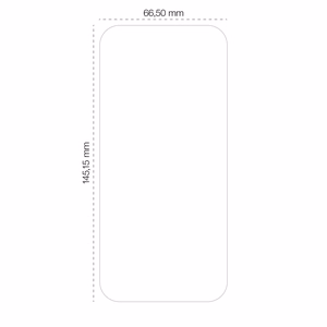 Etteri hibridinis stiklas iPhone 17 Pro 6,3