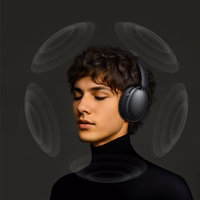 "Joyroom J-Head JR-JH1" hibridinės ANC belaidės ausinės (juodos)