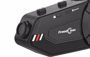 FREEDCONN R1 PLUS E motociklo interkomas juodas