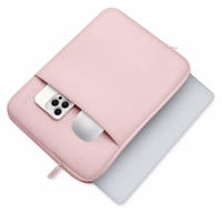 Tech-Protect neopreninis nešiojamojo kompiuterio dėklas 14" - rožinis