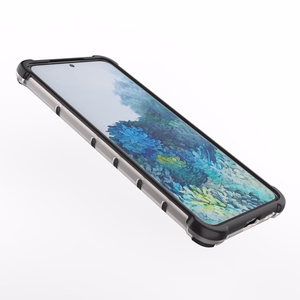Honeycomb Case бронированный чехол с TPU бампером для Samsung Galaxy S21+ 5G (S21 Plus 5G) синий