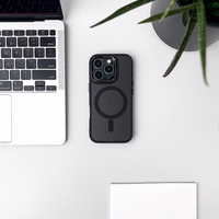 Dėklas Fashion (MagSafe) skirtas iPhone 17 juodas