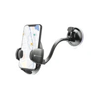 FORCELL F-GRIP Oval 27 cm automobilio laikiklis priekinio stiklo / prietaisų skydelio / oro angai juodas