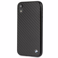 BMW Siganture Carbon iPhone Xr dėklas - juodas