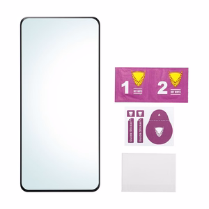 OG 6D Premium grūdinto stiklo ekrano apsauga Xiaomi Redmi Note 13 Pro+ 5G, juodas