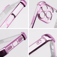 Dėklas ANTISHOCK ELECTRO skirtas SAMSUNG S26 Ultra pink