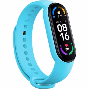 Apyrankė Xiaomi Mi Band 5/6/7 šviesiai mėlyna