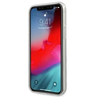 AMG Electroplate juodas ir baltas dėklas iPhone 12 / 12 Pro - skaidrus