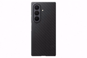 Samsung Galaxy Z Fold8 Ultra aramido pluošto magnetinis dėklas su 2 antirefleksinėmis plėvelėmis, juodas