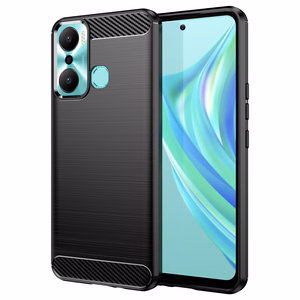 Karbono dėklas telefonui Infinix Hot 20 Play (m) - juodas