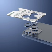 Etteri kameros lęšio apsauga iPhone 15 Pro / 15 Pro Max gili mėlyna