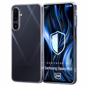 3mk Clear Case for Samsung Galaxy M16 5G - transparent
