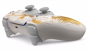 Sony PlayStation 5 konsolė - Ghost of Yotei Gold Limited Edition rinkinys (modelis - slim)