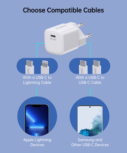 Kroviklis CHOETECH GaN USB Type-C: 30W, PD