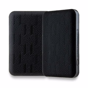 Karl Lagerfeld Magnetinis indukcinis Išorinė baterija KLPB5FPGKSCHHK 16W 5000mAh juoda/juoda Choupette Head Pin