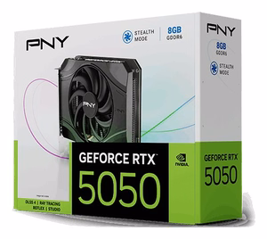 Видеокарта PNY GeForce RTX 5050 NVIDIA, 8 ГБ GDDR6