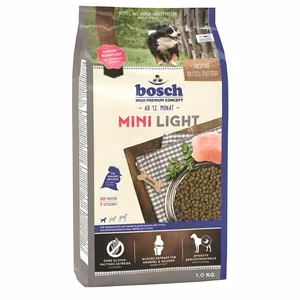 Bosch Mini Light – lengvas sausasis pašaras mažų veislių šunims, 2,5 kg