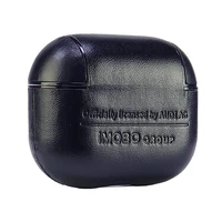 Audi odinis dėklas su dideliu logotipu AirPods 3 - juodas