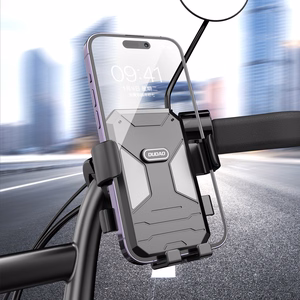 Dviračio / motociklo telefono laikiklis Dudao F7C – juodas