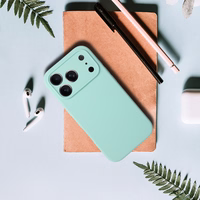 Silikoninis Lite dėklas telefonui Iphone 17 Pro Max mėtų