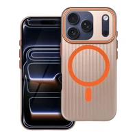 Dėklas telefonui SIMPLY suderinamas su MagSafe iPhone 17 Pro titanium desert