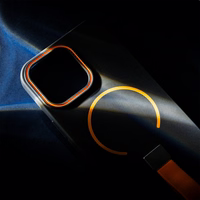 Loop Thin Mag dėklas telefonui iPhone 12 / 12 Pro 6,1" juodas