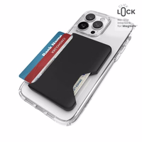 Speck ClickLock Wallet For MagSafe - Magnetic MagSafe Wallet (juodas)
