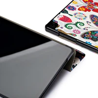 Dėklas Reach Smart Leather Samsung X200/X205 Tab A8 10.5 2021 butterfly