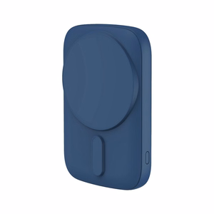 Powerbank suderinamas su MagSafe Blue Star Slim DG-P8 15W 5000 mAh tamsiai mėlynas