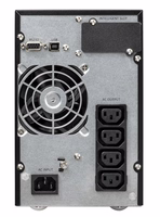 Eaton 9E nepertraukiamo maitinimo resursai (UPS) Dviguba konversija (prisijungus) 1 kVA 800 W 4 AC išvestis(ys / čių)