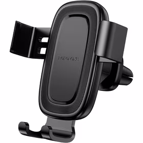 Borofone automobilinis laikiklis BH129 Follower gravitacinis prie oro angos juodas