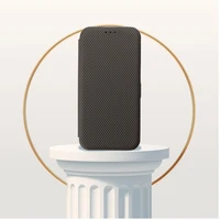 FOLIO šoninis magnetinis knygos tipo dėklas, skirtas IPHONE 14 PRO, rudas spalvos