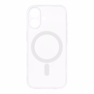 Permatomas 2 mm dėklas telefonui IPHONE 17, suderinamas su MagSafe (su kameros apsauga)