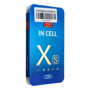 LCD ekranas iPhone Xs su jutikliniu skydeliu juodas