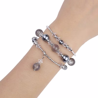 Apyrankė Apple Watch 42/44/45 dizainas 4 pilka