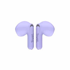 Trust Yavi Bluetooth TWS belaidės į ausis įdedamos ausinės su ENC, violetinės