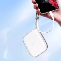 Power Bank Joyroom "JR-L005" baltas 10000mAh 12W (PD / QC3.0) + integruotas Lightning laidas