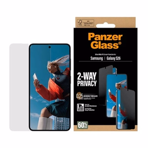PanzerGlass 2-Way Privacy apsauginis stikliukas Samsung Galaxy S26 UWF su EasyAligner