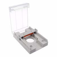 5D Mr. Monkey Apsauginis stiklas - Apple Watch 10/11 42MM juodas (Strong HD)