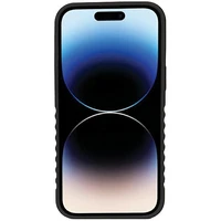 Audi sintetinės odos dėklas MagSafe iPhone 14 Pro - juodas