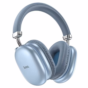 HOCO belaidės bluetooth ausinės W35 Max dangaus mėlynos