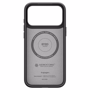 Spigen Enzo Aramid "T" MagSafe dėklas iPhone 17 Pro - juoda