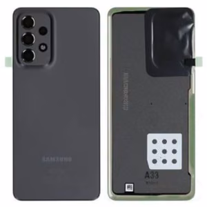 Galinis dangtelis Samsung A336 A33 5G 2022 juodas originalus (naudotas, Grade C)