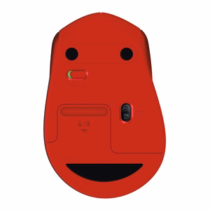 Logitech pelė M330 Silent Plus Red