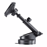 "Tech-Protect" MM15W-V4 magnetinis 15 W "MagSafe" laikiklis automobiliui, skirtas kabinai / priekiniam stiklui / ventiliacijos angai - juodas