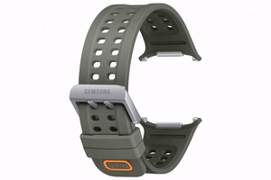 Alyvuogių spalvos „Samsung SNL71MG Marine Band“ laikrodžio dirželis (S/M/L), skirtas „Galaxy Watch Ultra2“ ir „Galaxy Watch Ultra“