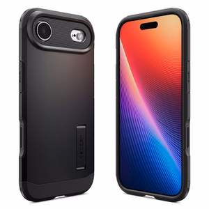 Spigen Tough Armor "T" Magnetinis dėklas telefonui iPhone 17 Air - juodas