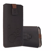 "WONDER Deko" dėklas (L dydis), skirtas "Iphone 13 Mini/12 Mini/SE 2020/2022/7/8 chocolate