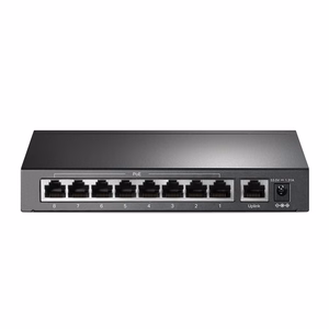 TP-Link 9 priev. 10/100 Mbps stalinis komutatorius su 8 priev. PoE+